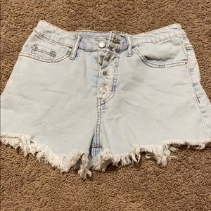 jean shorts only worn a couple times